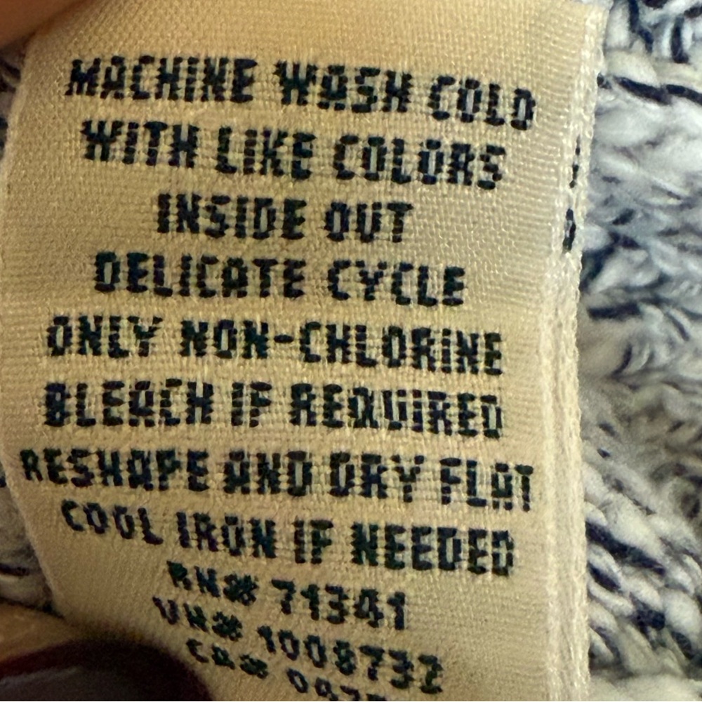 L.L. Bean Women's Marled Gray Open Front Cardigan Sweater NWT Large - Picture 7 of 7